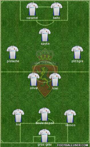 R. Zaragoza S.A.D. Formation 2012
