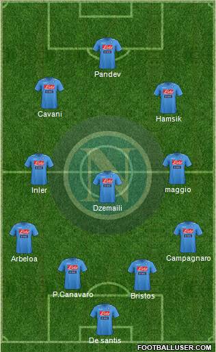 Napoli Formation 2012