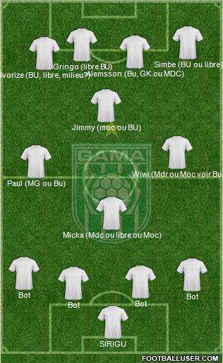 SE Gama Formation 2012