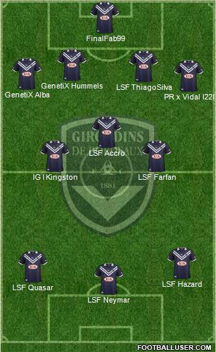 FC Girondins de Bordeaux Formation 2012