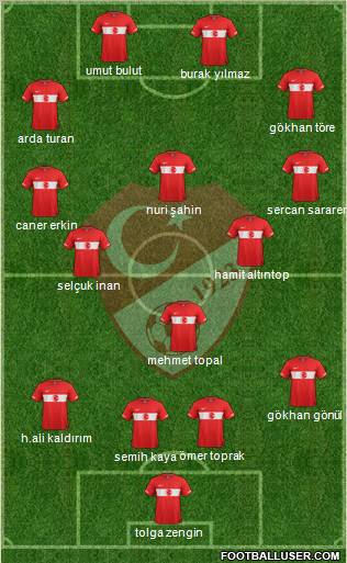 Turkey Formation 2012
