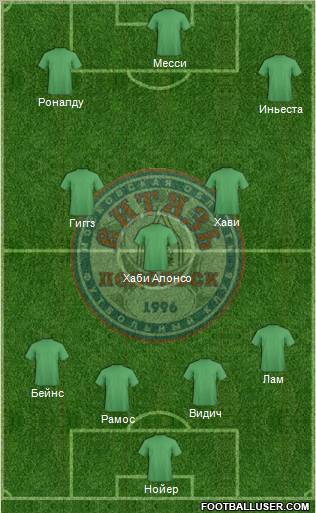 Vityaz Podolsk Formation 2012