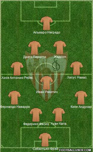 Sevilla F.C., S.A.D. Formation 2012