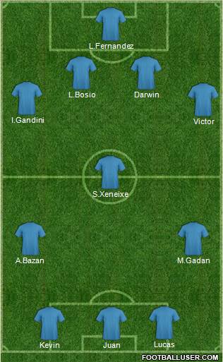 Pro Evolution Soccer Team Formation 2012