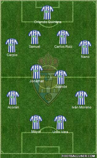 S.D. Ponferradina Formation 2012