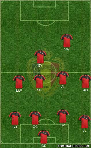 Belgium Formation 2012