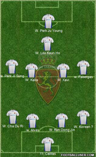 R. Zaragoza S.A.D. Formation 2012