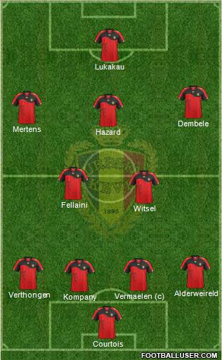 Belgium Formation 2012