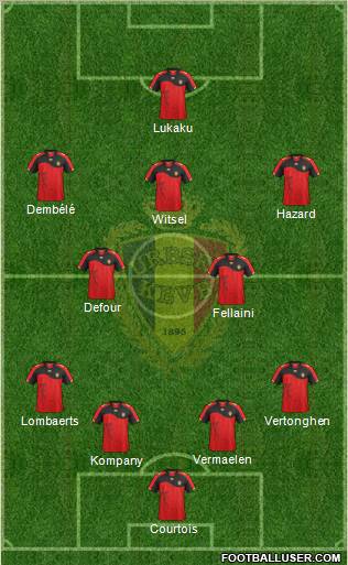 Belgium Formation 2012