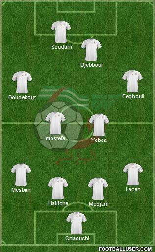 Algeria Formation 2012