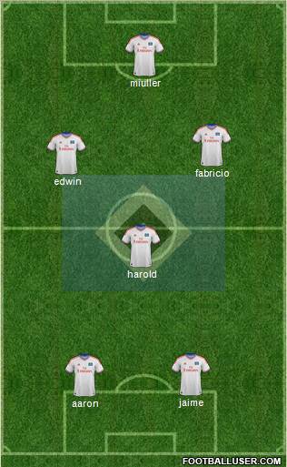 Hamburger SV Formation 2012