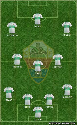 Elche C.F., S.A.D. Formation 2012