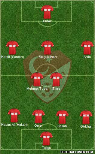 Turkey Formation 2012