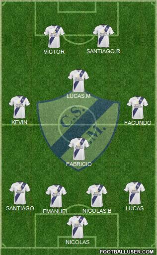 Deportivo Merlo Formation 2012