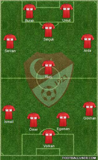 Turkey Formation 2012