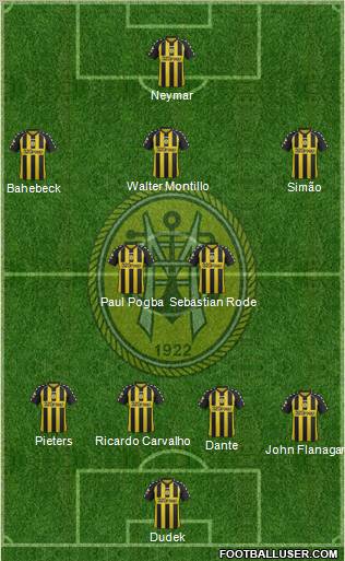 Sport Clube Beira-Mar Formation 2012