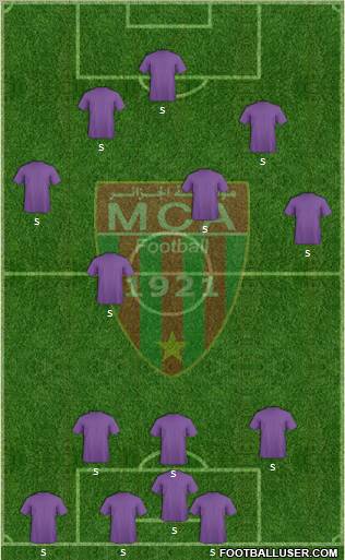 Mouloudia Club d'Alger Formation 2012