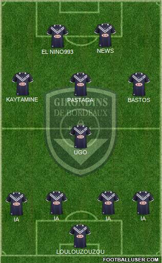 FC Girondins de Bordeaux Formation 2012