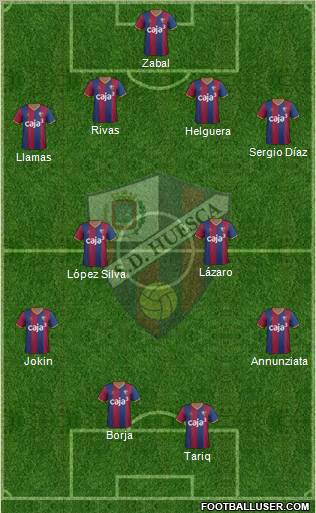 S.D. Huesca Formation 2012