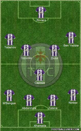 Toulouse Football Club Formation 2012
