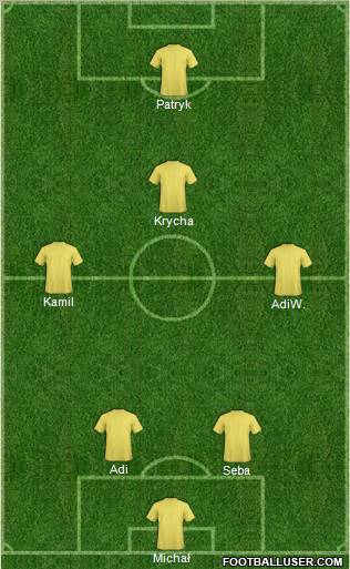Pro Evolution Soccer Team Formation 2012