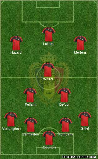 Belgium Formation 2012