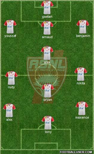A.S. Nancy Lorraine Formation 2012