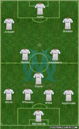 Olympique de Marseille Formation 2012
