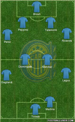Rosario Central Formation 2012