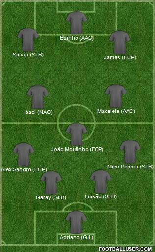 World Cup 2010 Team Formation 2012