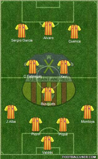 U.E. Sant Andreu Formation 2012