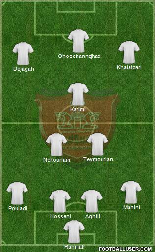 Persepolis Tehran Formation 2012