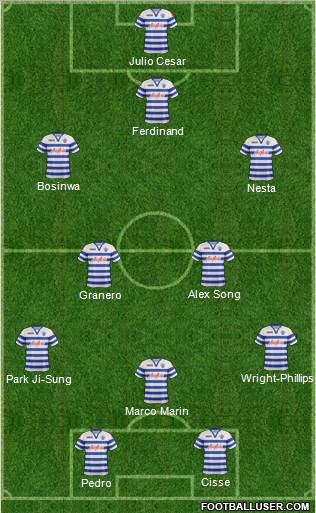 Queens Park Rangers Formation 2012