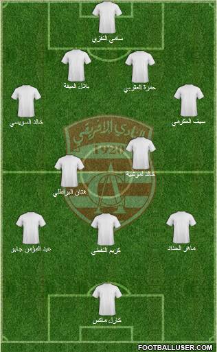 Club Africain Tunis Formation 2012