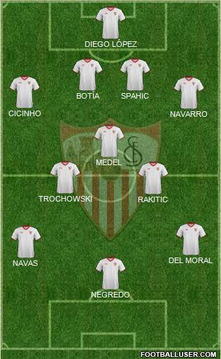 Sevilla F.C., S.A.D. Formation 2012