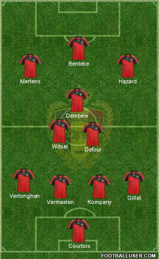 Belgium Formation 2012
