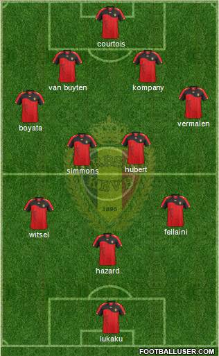 Belgium Formation 2012