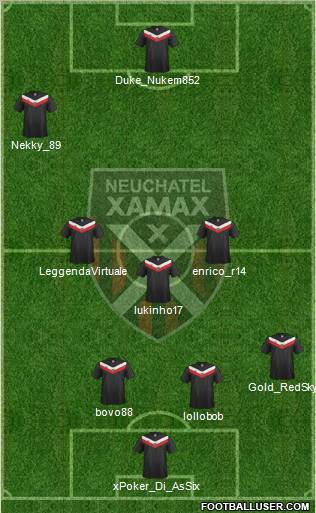 Neuchâtel Xamax FC Formation 2012