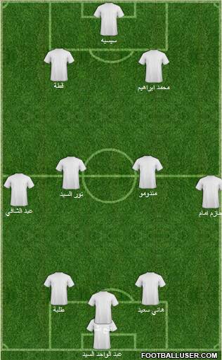 Pro Evolution Soccer Team Formation 2012