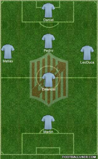 9 de Julio Formation 2012