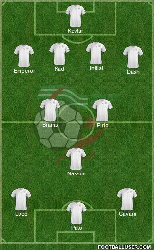 Algeria Formation 2012