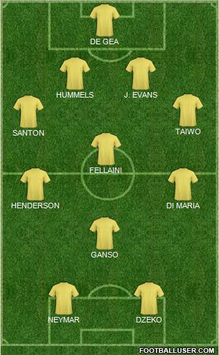 Pro Evolution Soccer Team Formation 2012