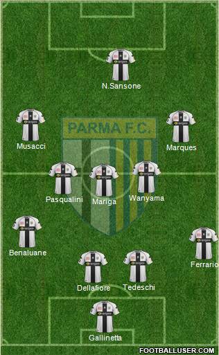 Parma Formation 2012