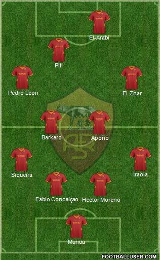 AS Roma Formation 2012