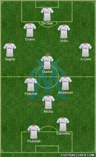 Olympique de Marseille Formation 2012