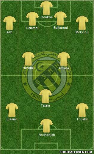 Union Sportive Madinet El-Harrach Formation 2012
