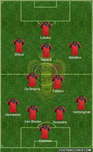Belgium Formation 2012