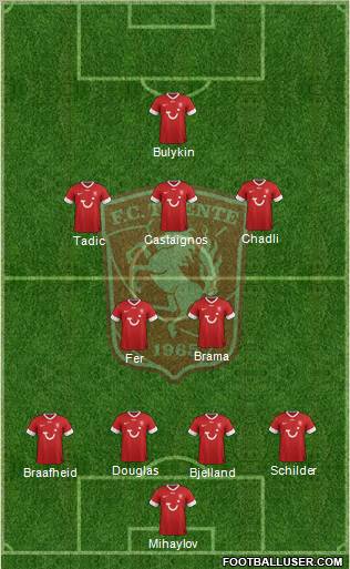 FC Twente Formation 2012