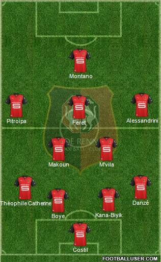 Stade Rennais Football Club Formation 2012