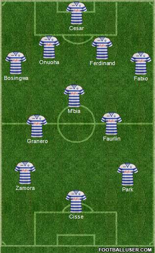 Queens Park Rangers Formation 2012